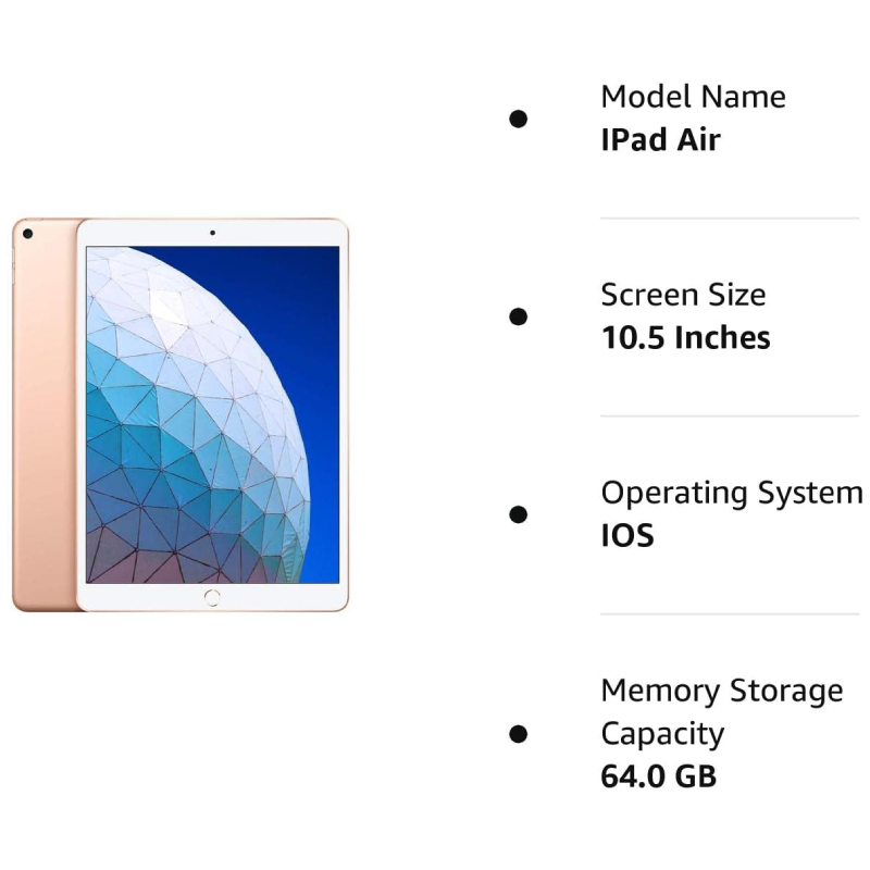 Apple iPad Air 3rd Gen 10.5 inches (2019) - WiFi - Image 4